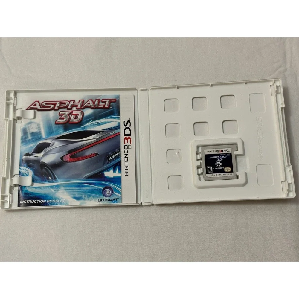 Asphalt 3D Nintendo 3DS Game Complete with‎ Case and Manual Ubisoft Racing